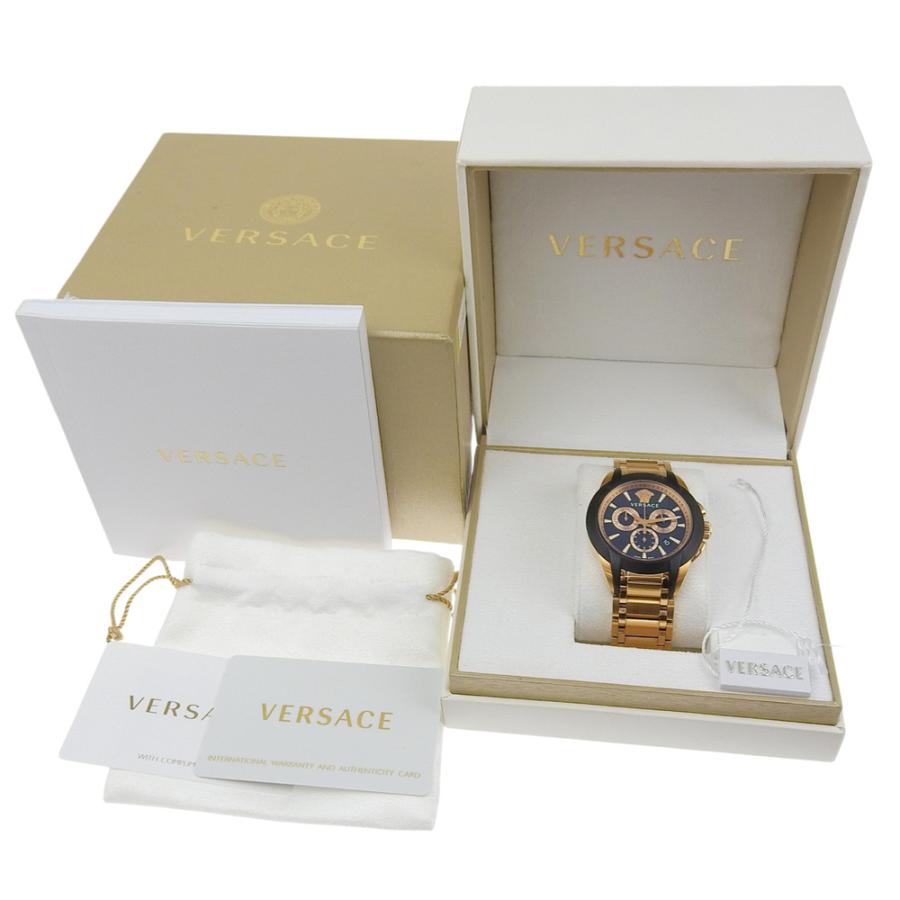 VERSACE ヴェルサーチ M8C80D009 S080 腕時計 SS ゴールド クオーツ  