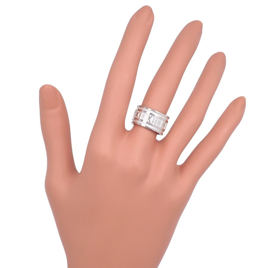 ティファニー　アトラス　ワイド　指輪　リング　19.5号　研磨仕上済美品 925 ティファニー アトラス ワイド 指輪 リング 21号 研磨仕上済美品 925