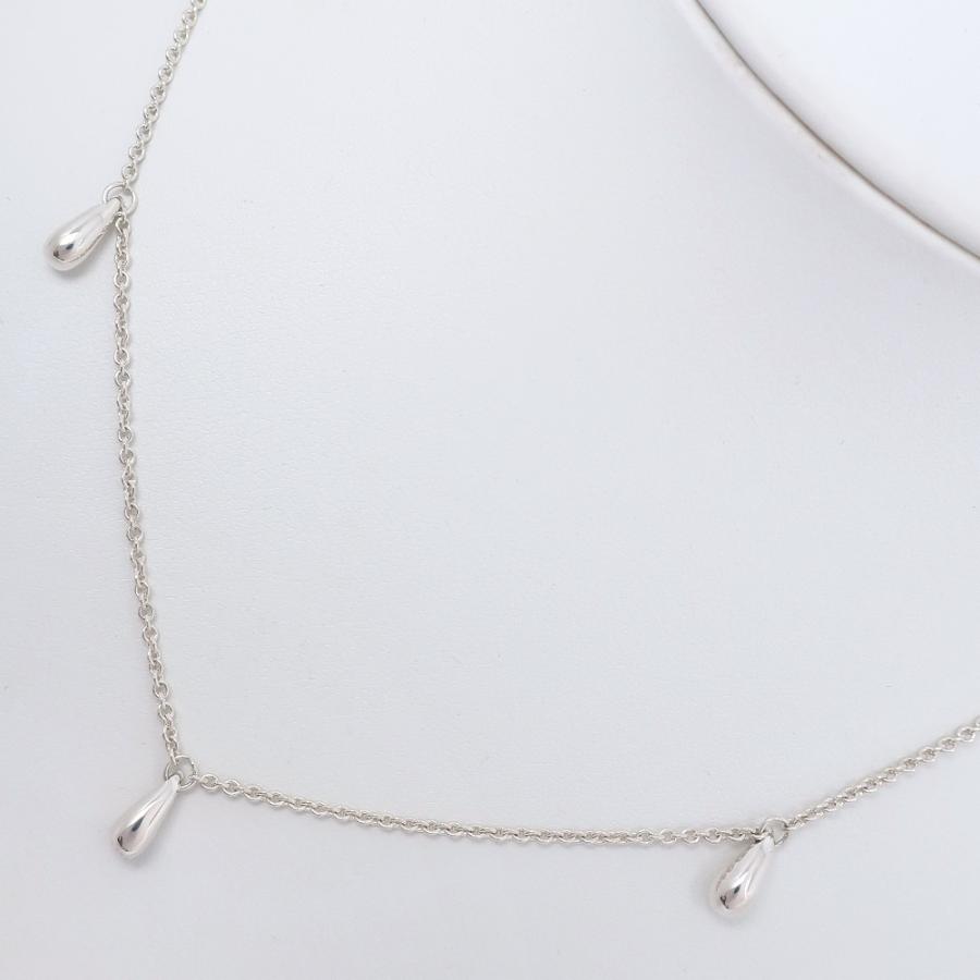 TIFFANY&Co.（ティファニー） ティアドロップ3P ネックレス シルバー