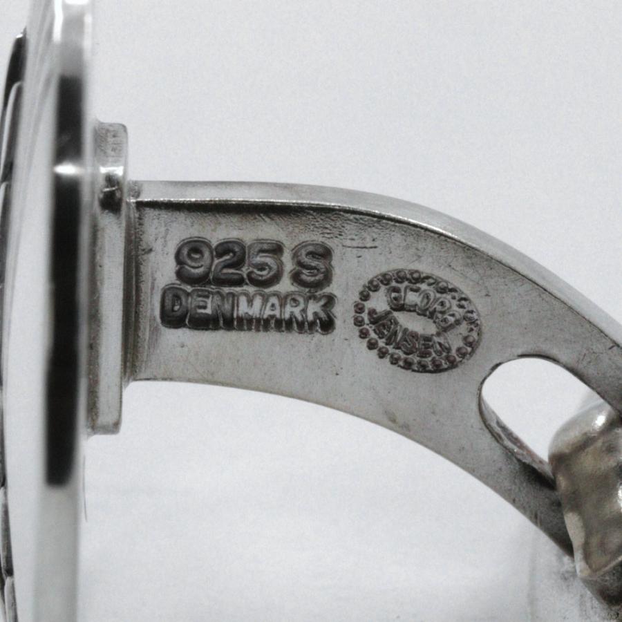   ジョージジェンセン 麦 稲穂 ＃47B シルバー925 カフス メンズ 【中古】 Georg Jensen ジョージジェンセン 麦 稲穂 ＃47B カフス シルバー925
