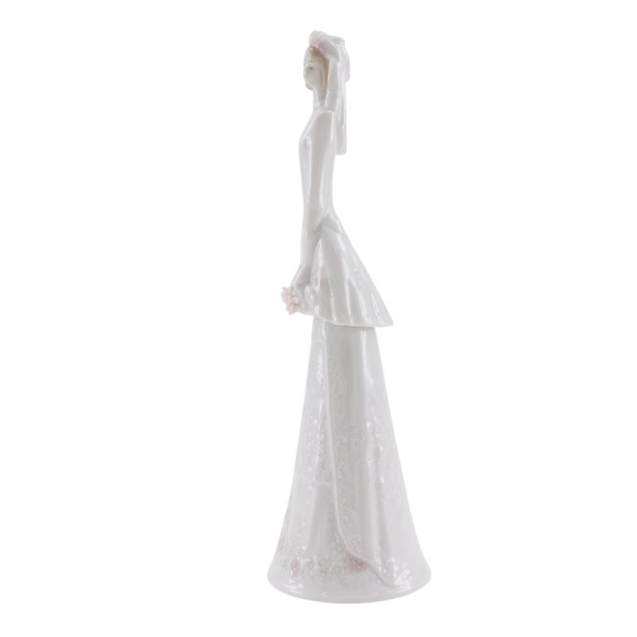 リヤドロ　　置物　ウェディングベル Lladro リヤドロ ブライダルベル 置物 オブジェ ポーセリン