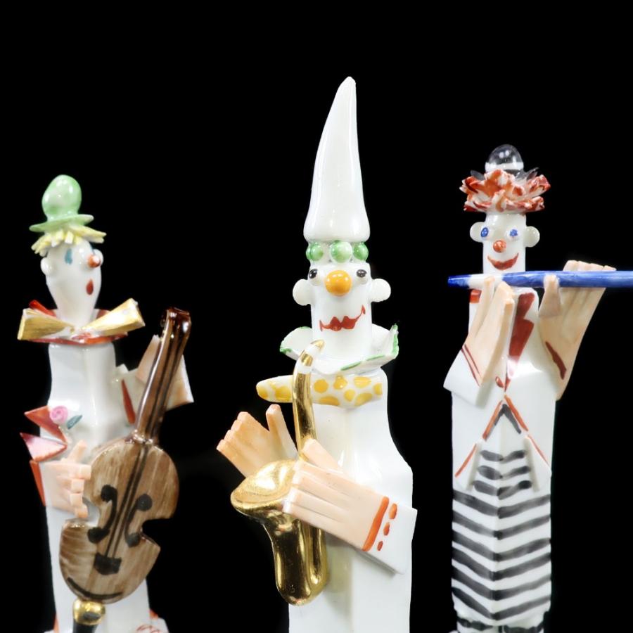 マイセン Meissen ペーター・シュトラング 作 手ひねり人形 3体 置物