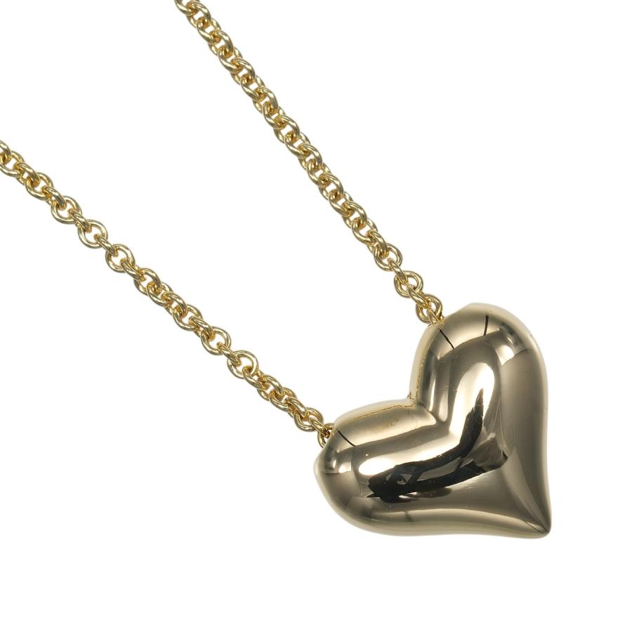 TIFFANY&Co.（ティファニー） ネックレス ピンチドハート K18YG
