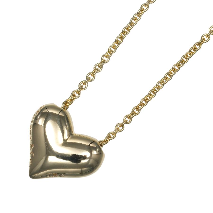TIFFANY&Co.（ティファニー） ネックレス ピンチドハート K18YG