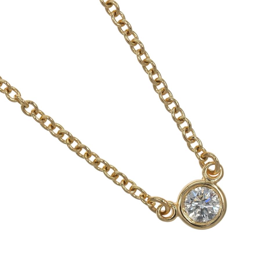 TIFFANY&Co.（ティファニー） ネックレス バイザヤード K18YG イエロー