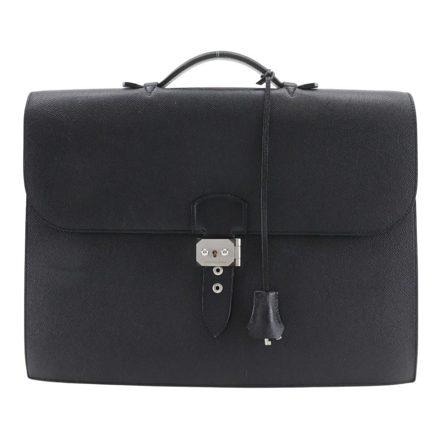 HERMES（エルメス） サックアデペッシュ38 T ビジネスバッグ ヴォー