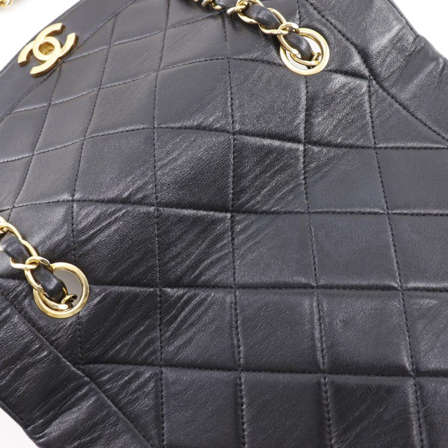 シャネル CHANEL マトラッセ ダイアナ22 A01164 CC ココマーク シングルチェーン チェーンバッグ ショルダーバッグ ラムスキン ブラック CHANEL（シャネル） ダイアナ22 チェーンショルダー マトラッセ