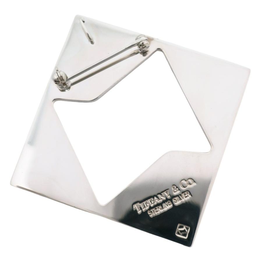 美品 TIFFANY ティファニー スクエア ブローチ&ペンダント トップ Tiffany&Co. ティファニースクエアブローチ& ペンダントトップ