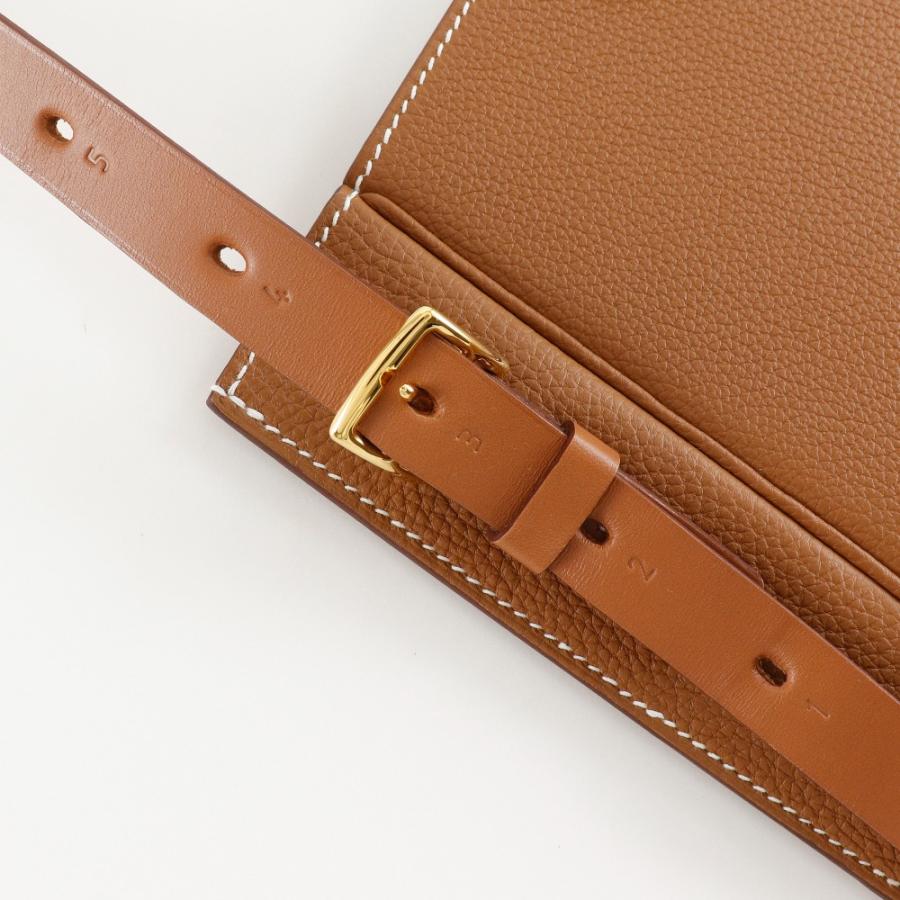エルメス HERMES パースペクティブ キャヴァリエール21 ショルダーバッグ バッグ レザー トゴ レディース ブラウン系 【中古】 crown78_i131725127