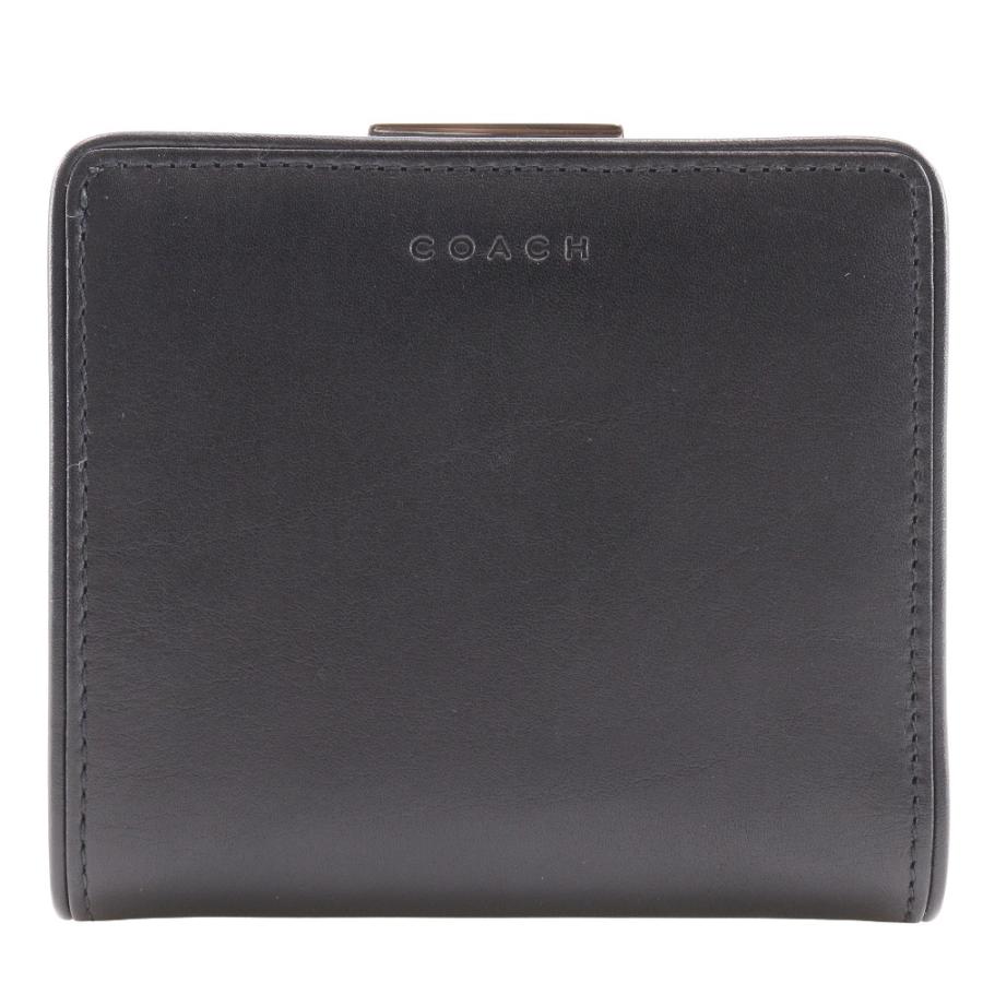 【未使用に近い】コーチ COACH 財布　ケース がま口 オールド　黒 未使用】COACH コーチ がま口 財布 黒 ブラック - メルカリ