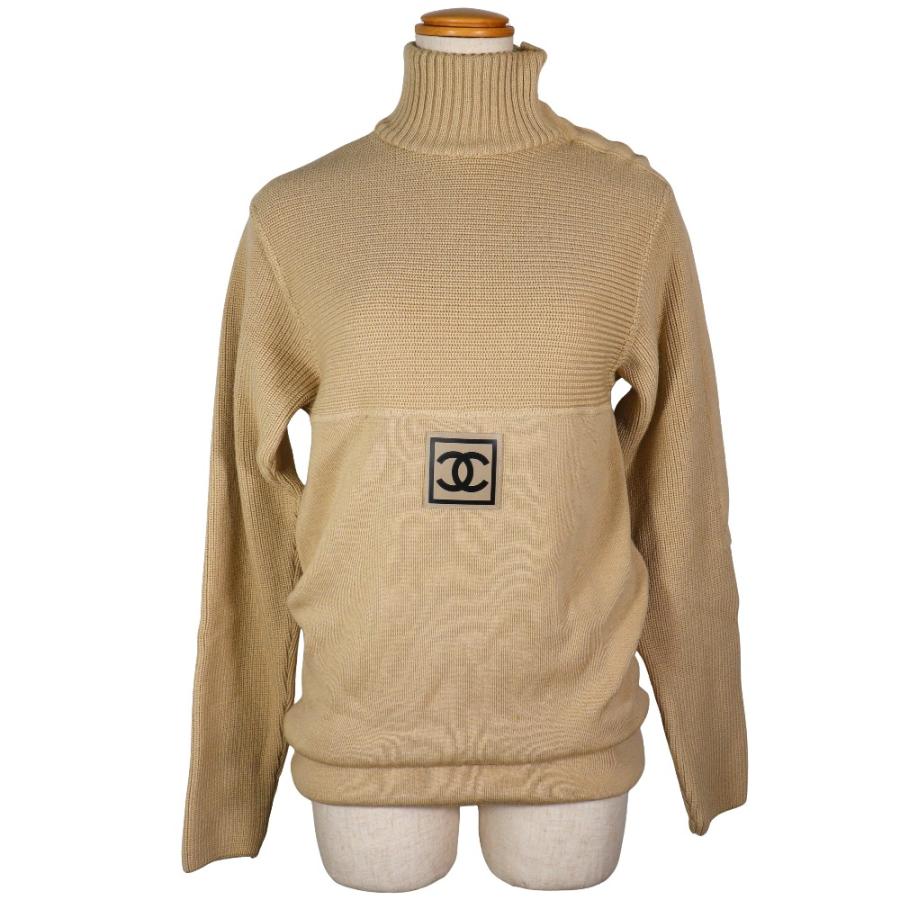 CHANEL シャネル ハイネックセーター スポーツライン ココマーク