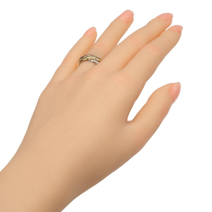 カルティエトリニティリング１２号 Cartier（カルティエ） トリニティ 12号 リング 指輪 3.5mmバンド K18