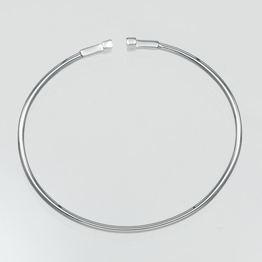 TIFFANY&Co.（ティファニー） ブレスレット Tワイヤー ナロー K18WG
