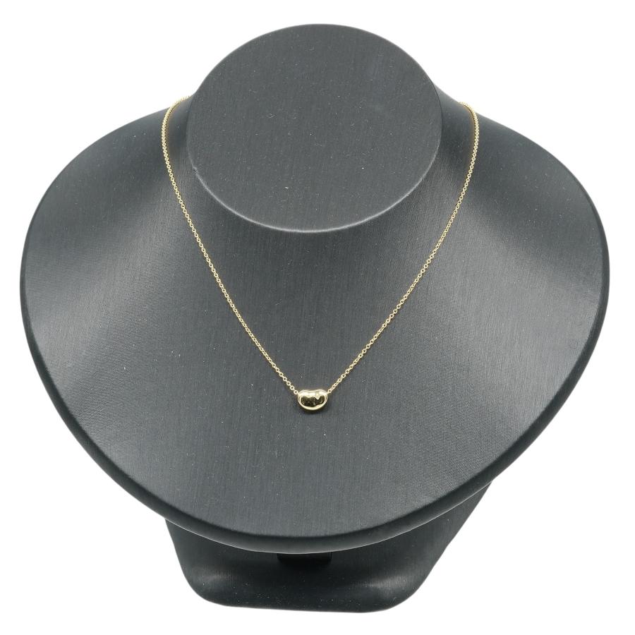 TIFFANY&Co.（ティファニー） ネックレス ビーン 9mmモデル K18YG
