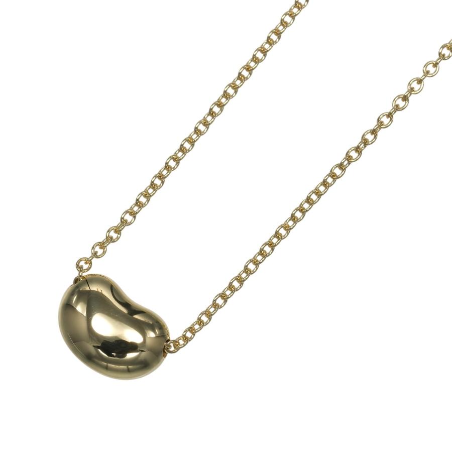 TIFFANY&Co.（ティファニー） ネックレス ビーン 9mmモデル K18YG