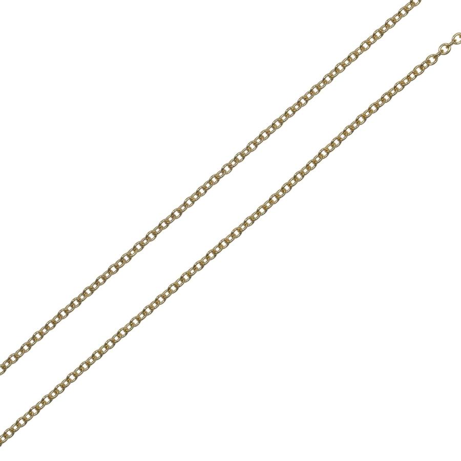 TIFFANY&Co.（ティファニー） ネックレス ビーン 9mmモデル K18YG