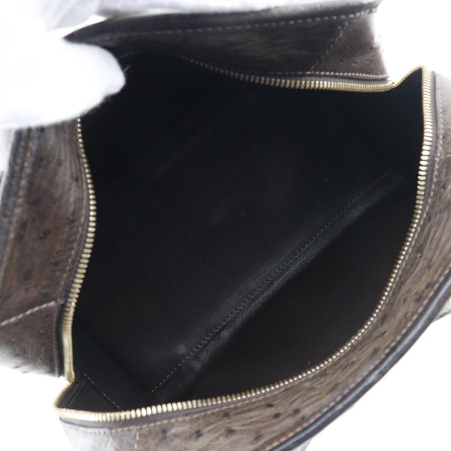 LOEWE ロエベ アマソナ オーストリッチ ハンドバッグ レディース 【中古】 LOEWE（ロエベ） アマソナ ハンドバッグ オーストリッチ レディース