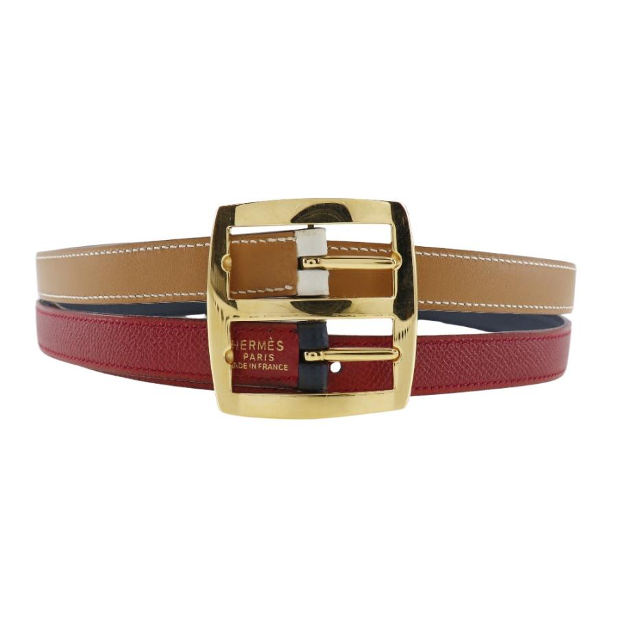 HERMES（エルメス） リバーシブル 〇X ベルト クシュベル×スイフト