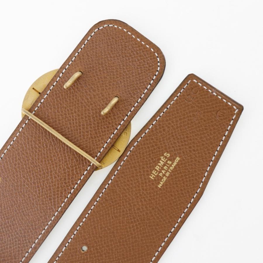 HERMES（エルメス） ホースバックル ヴィンテージ リバーシブル 〇W