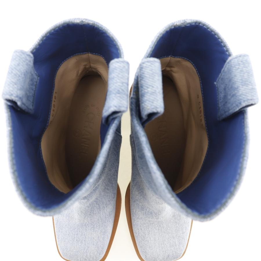 CHANEL（シャネル） ショートブーツ G30181 ブーツ デニム レディース