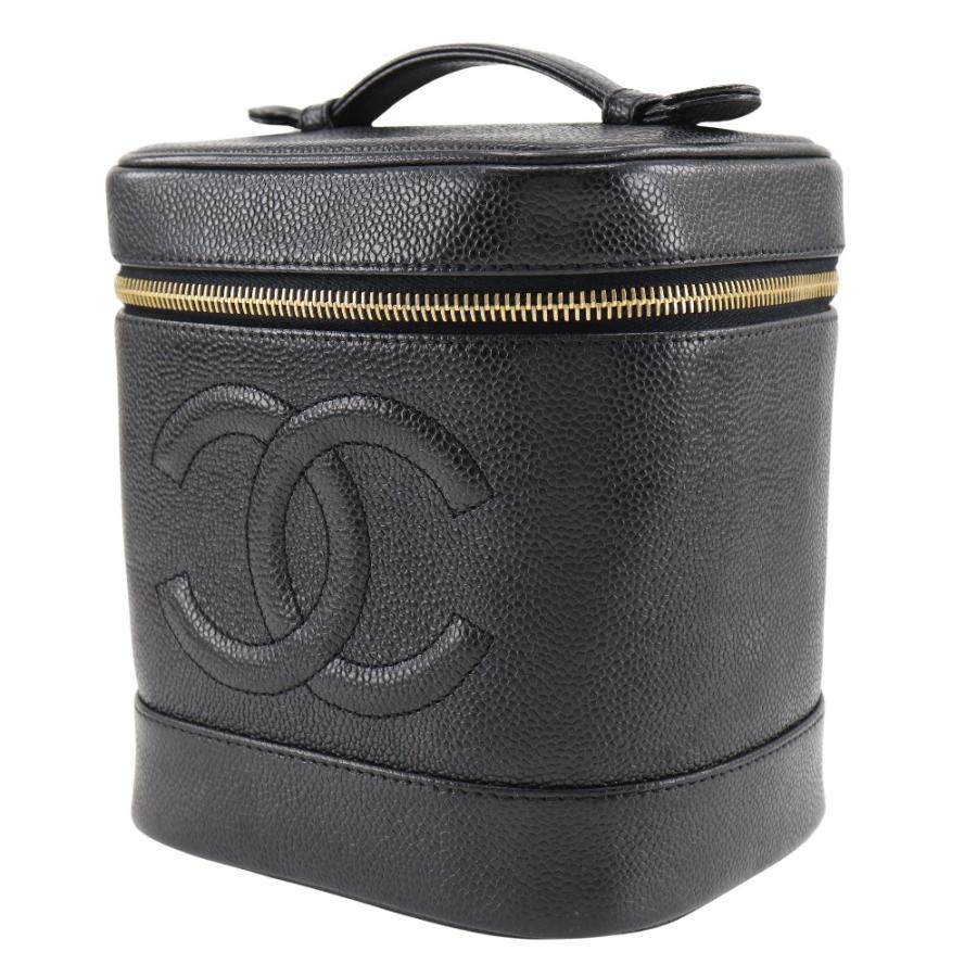CHANEL シャネル バニティ ハンドバッグ キャビアスキン レディース【I131824270】中古_1