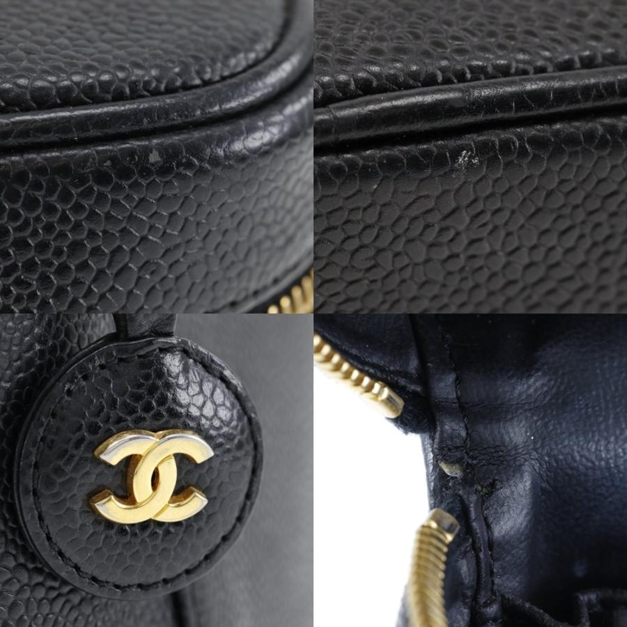 CHANEL シャネル バニティ ハンドバッグ キャビアスキン レディース【I131824270】中古_6