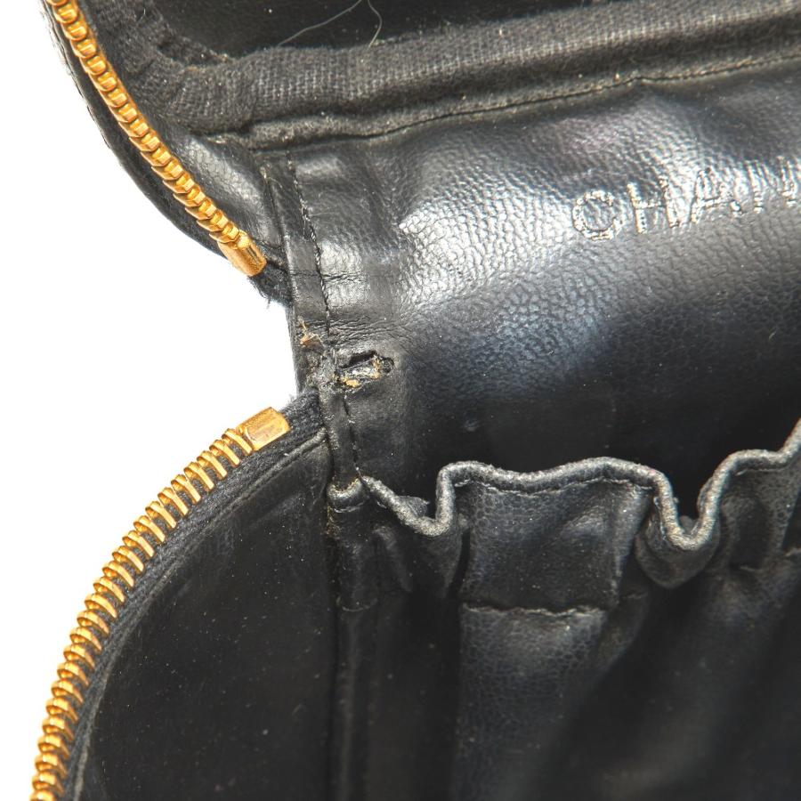 CHANEL シャネル バニティ ハンドバッグ キャビアスキン レディース【I131824270】中古_8
