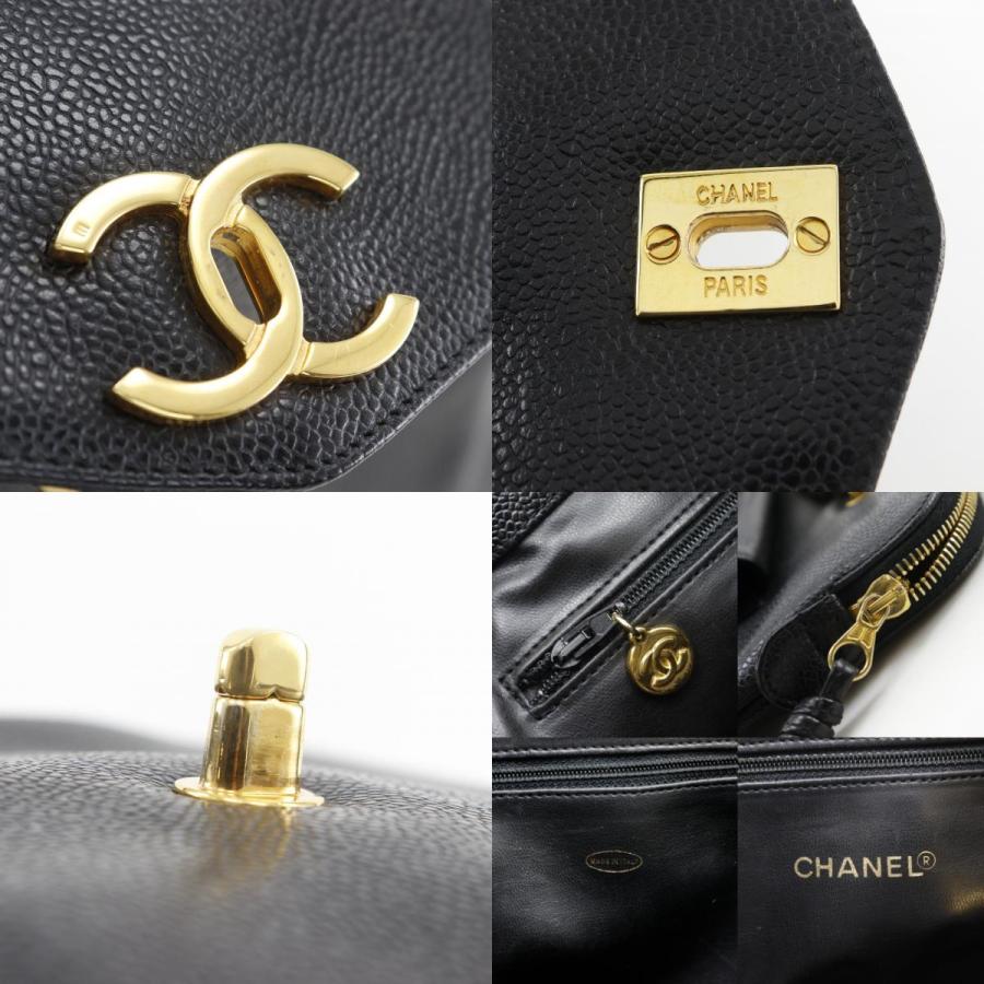CHANEL（シャネル） チェーントート ココマーク トートバッグ キャビア
