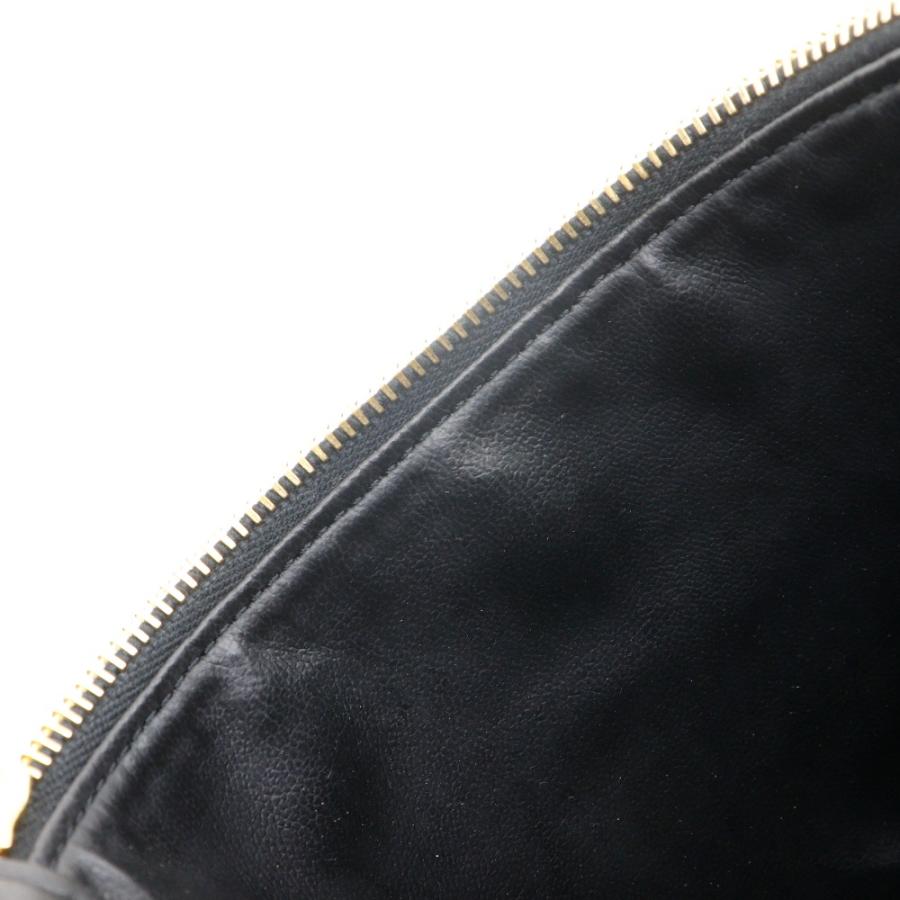 CHANEL シャネル ココマーク ハンドバッグ ポーチ A01998 バニティ キャビアスキン 黒 レディース【I131826039】中古の画像