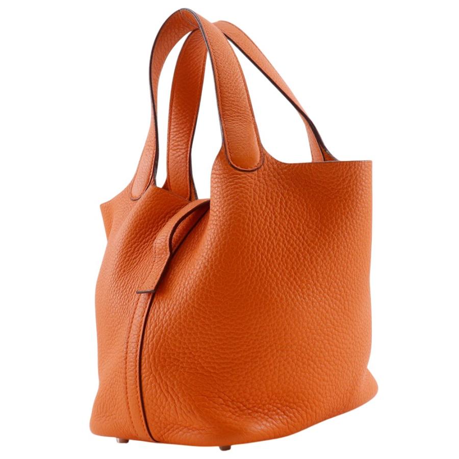 HERMES（エルメス） ピコタンPM □H ハンドバッグ トリヨンクレマンス 