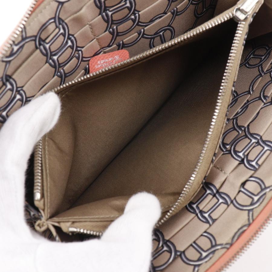 【HERMES】エルメス アザップロング シルクイン ヴォーエプソン フラミンゴ ピンク □R レディース 長財布 HERMES（エルメス） アザップロング シルクイン □R 長財布 ヴォー