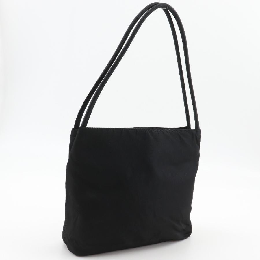 PRADA ブラック ナイロン トートバッグ PRADA（プラダ） トートバッグ ナイロン 黒 レディース【I131826106