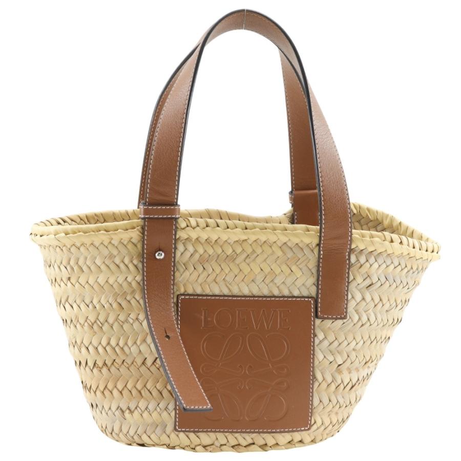 ロエベ ハンドバッグ バスケットバッグ スモール ラフィア LOEWE（ロエベ） バスケットバッグ スモール かごバッグ ハンドバッグ