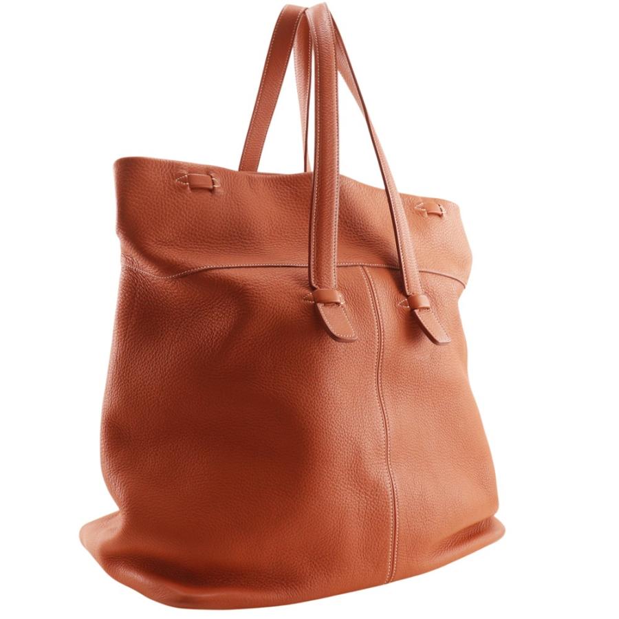 HERMES（エルメス） タール 〇Z トートバッグ トリヨンクレマンス 茶