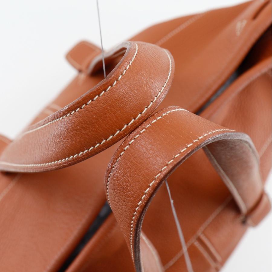 HERMES（エルメス） タール 〇Z トートバッグ トリヨンクレマンス 茶