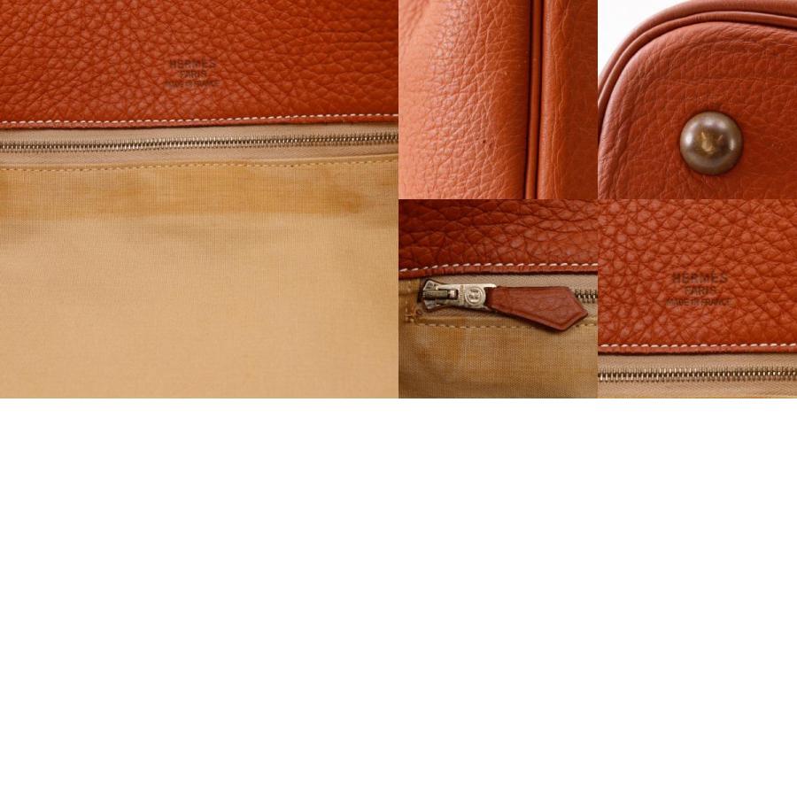 HERMES（エルメス） タール 〇Z トートバッグ トリヨンクレマンス 茶