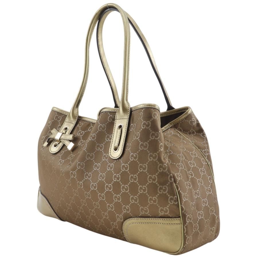GUCCI（グッチ） プリンシー リボン 163805 トートバッグ GGキャンバス 