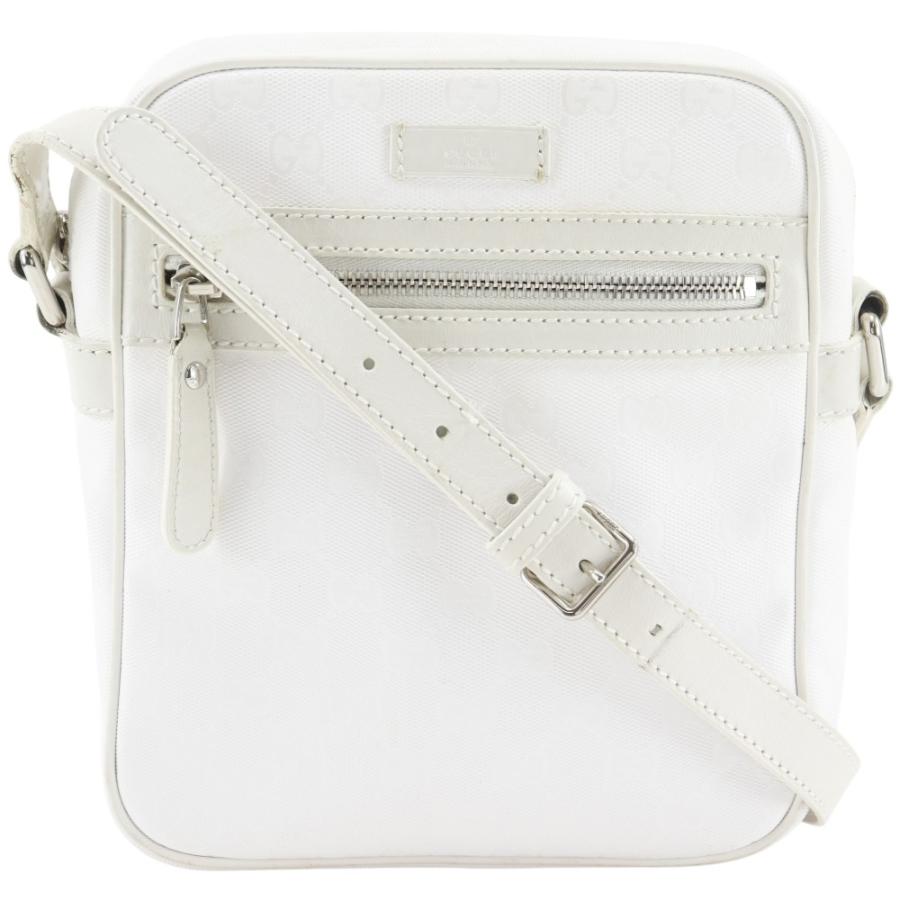 【GUCCI】グッチ GGインプリメ 233268 PVC 白 ユニセックス ショルダーバッグ GUCCI（グッチ） GGインプリメ 233268 ショルダーバッグ PVC 白 ユニ