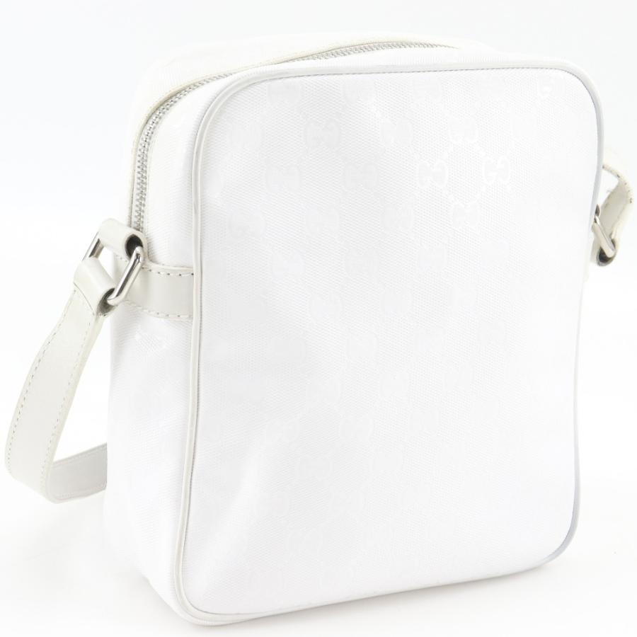 GUCCI（グッチ） GGインプリメ 233268 ショルダーバッグ PVC 白 ユニ