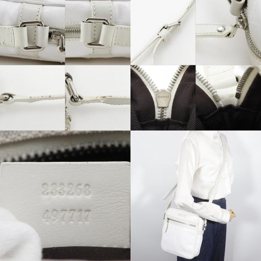 GUCCI グッチ GGインプリメ ショルダーバッグ 233268 レディース GUCCI（グッチ） GGインプリメ 233268 ショルダーバッグ PVC 白 ユニ