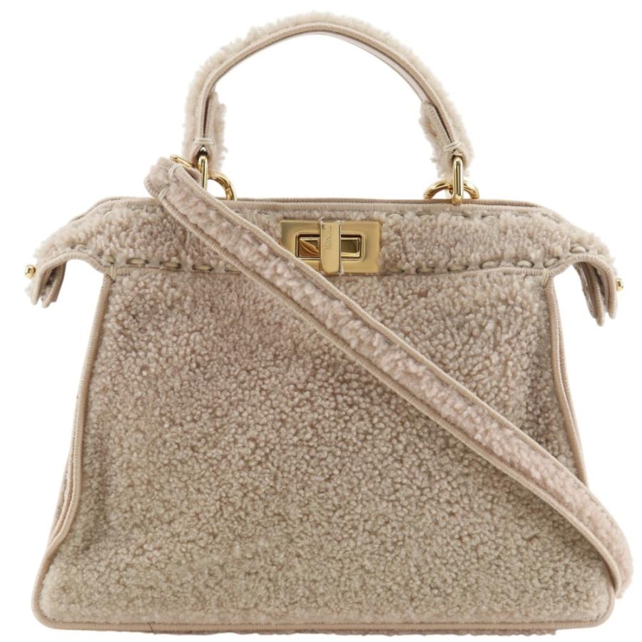 FENDI（フェンディ） ピーカブー 2WAYショルダー ハンドバッグ  