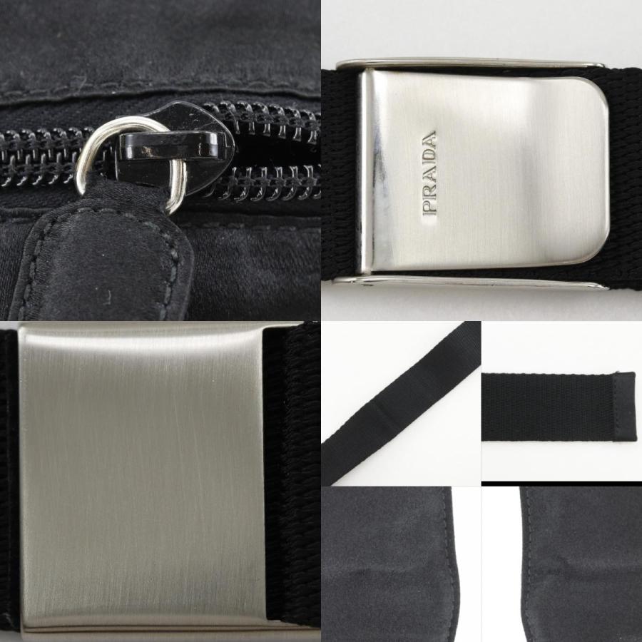 【PRADA】プラダ ポシェット B7879 サテン NERO 黒 レディース ショルダーバッグ PRADA（プラダ） ポシェット B7879 ショルダーバッグ サテン NERO 黒