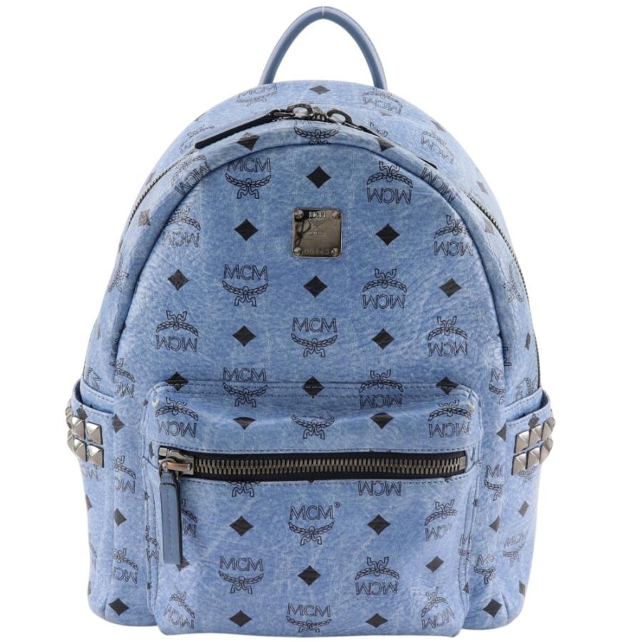 MCM（エムシーエム） スターク ロゴグラム スタッズ リュック