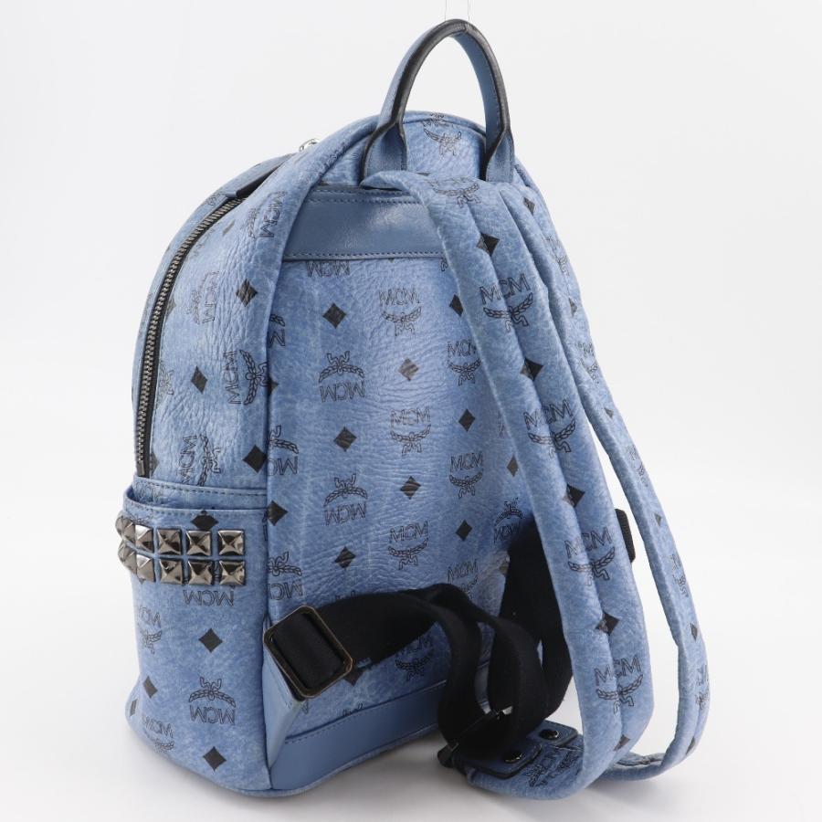 MCM（エムシーエム） スターク ロゴグラム スタッズ リュック