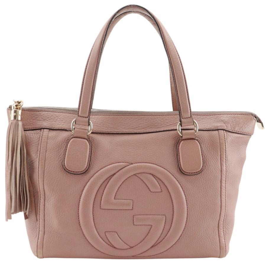 GUCCI（グッチ） ソーホー GG タッセル 282307 トートバッグ カーフ 