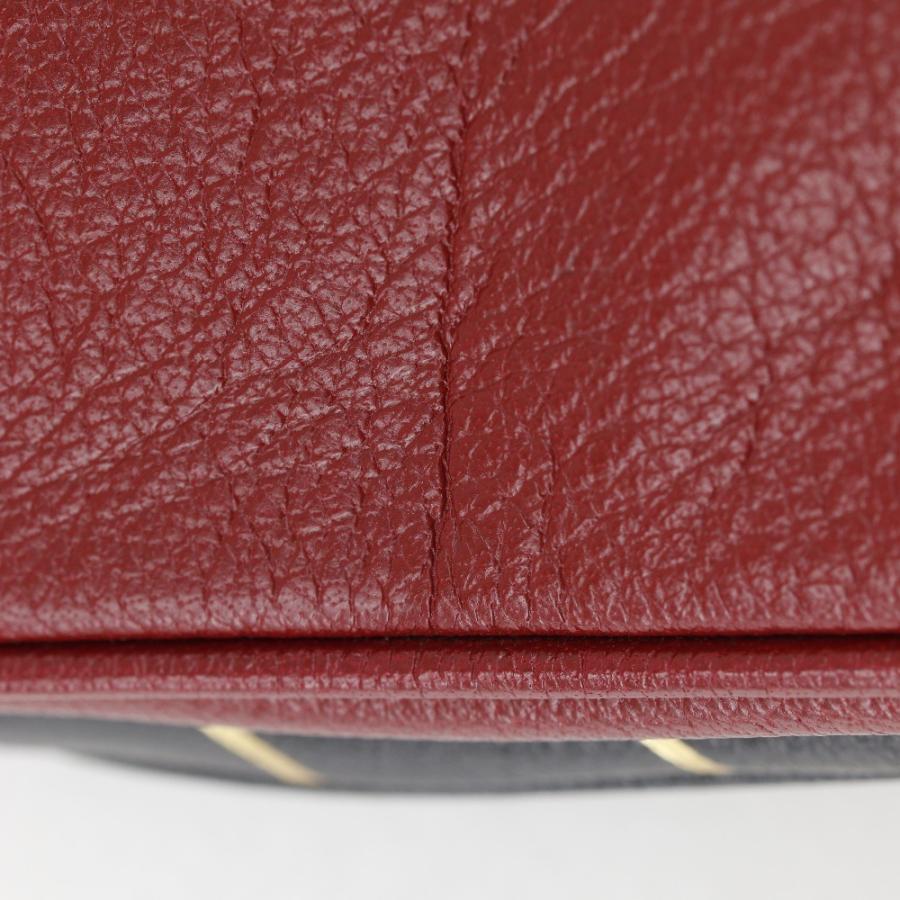 【GUCCI】グッチ GGキャット ダブルフェイス チェーンショルダー 524822 カーフ 赤/黒 レディース ショルダーバッグ GUCCI（グッチ） GGキャット ダブルフェイス チェーンショルダー