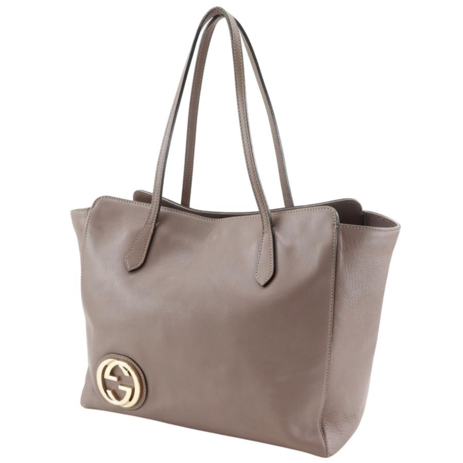 GUCCI（グッチ） インターロッキングG 339544 トートバッグ レザー