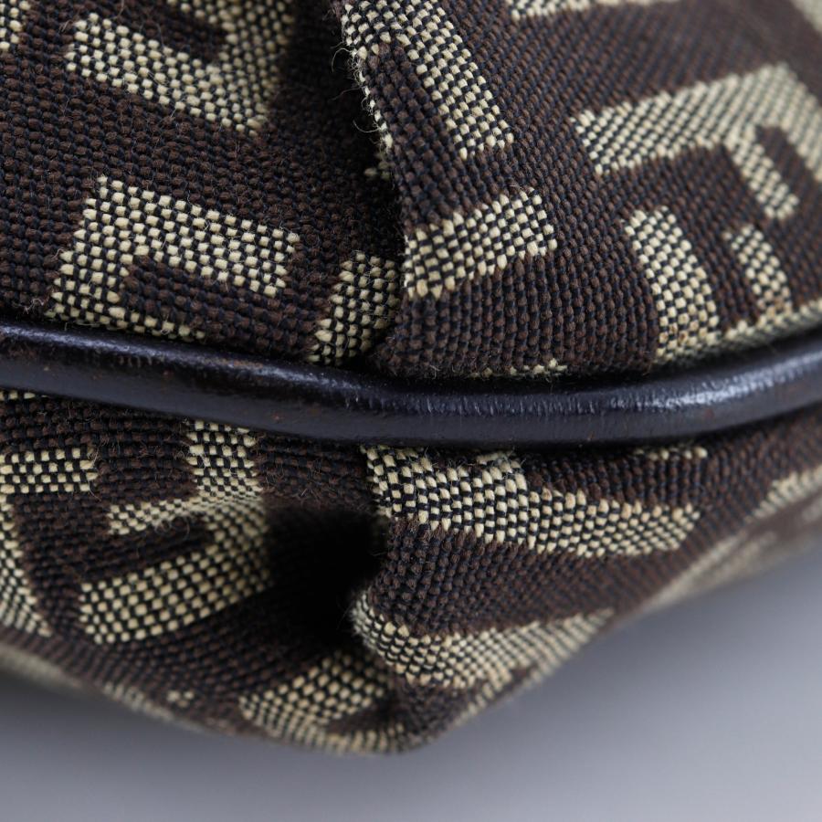 【FENDI】フェンディ ズッキーノ 8BT075 キャンバス 茶 レディース ショルダーバッグ FENDI（フェンディ） ズッキーノ 8BT075 ショルダーバッグ キャンバス
