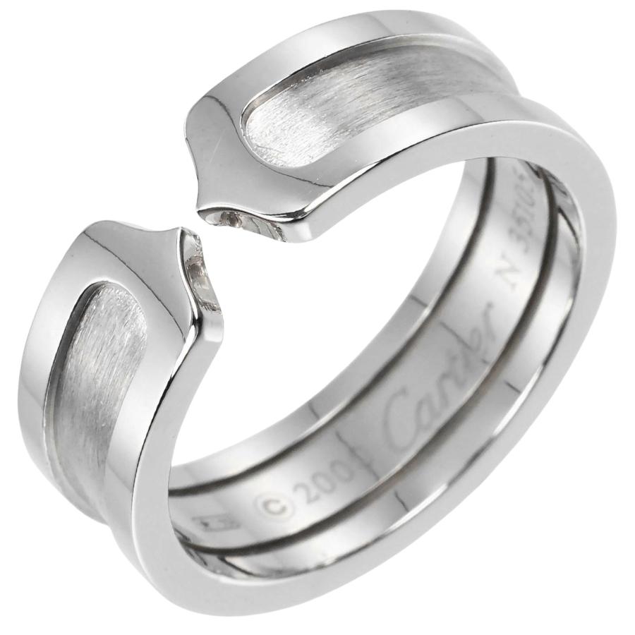 Cartier カルティエ CARTIER 2C 13.5号 リング 指輪 K18WG