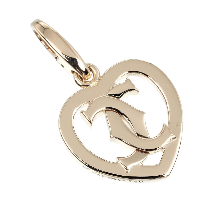 Cartier（カルティエ） CARTIER 2Cハート ペンダントトップ K18PG